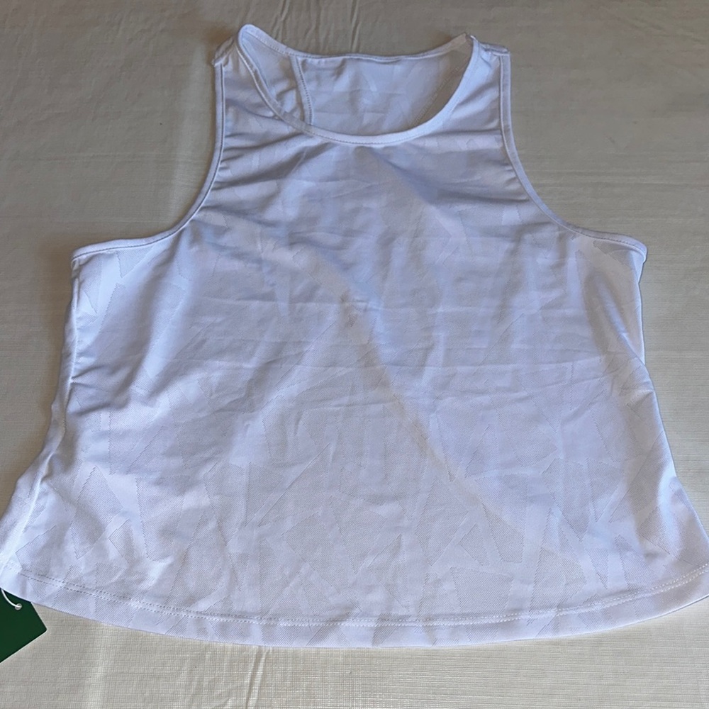 Halara *NWT* Women's Cross Back Tank Top, White